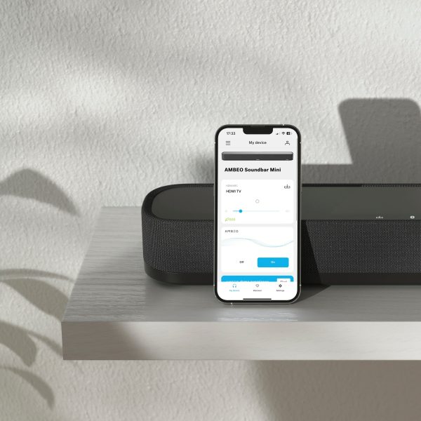 Sennheiser AMBEO Soundbar Mini Compact Dolby Atmos Streaming-16