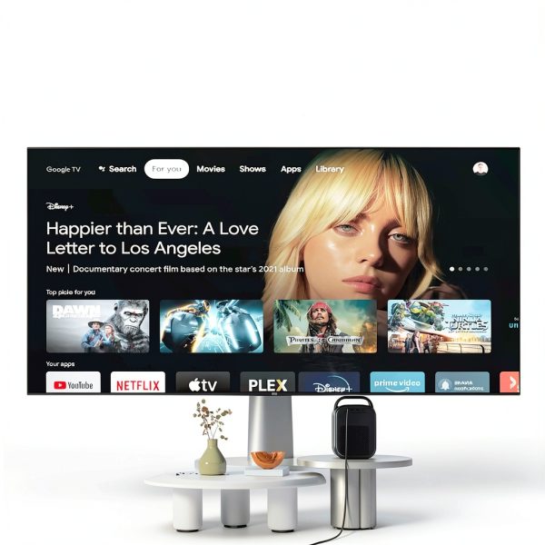 ETOE Seal Pro 1080P Google TV Projector Auto Focus Dolby-4