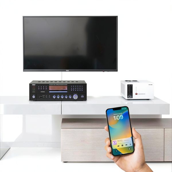 Pyle Home Theater Amplifier Bluetooth 4 Channel Receiver-1
