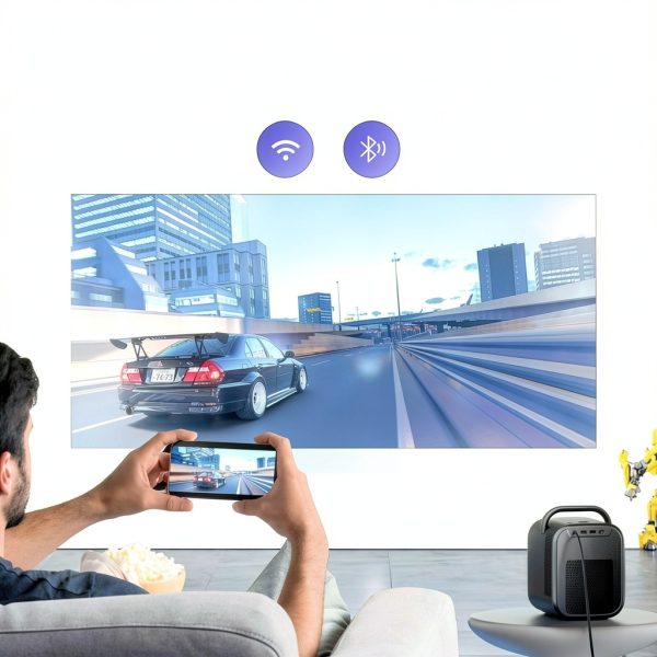 ETOE Seal Pro 1080P Google TV Projector Auto Focus Dolby-8