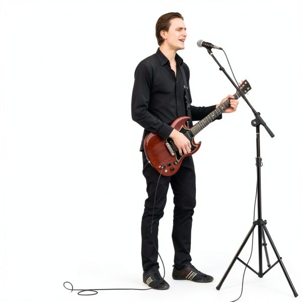 Pyle Heavy Duty Mic Stand Telescoping Boom Tripod Base-4