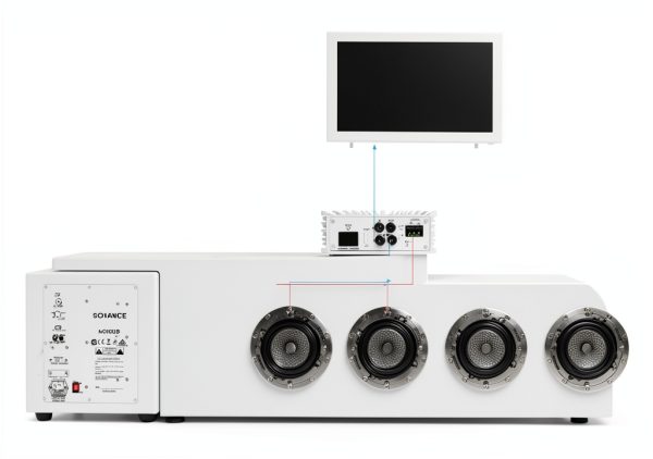 Sonance Amplifier HDMI eARC TV Audio Subwoofer Output-10