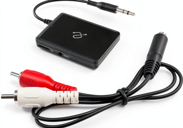 Aluratek iStream Bluetooth Audio Receiver Wireless Streaming-1