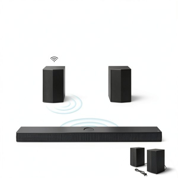 LG 5.1 Channel Soundbar Wireless Subwoofer Dolby Audio-6