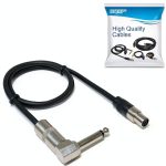 HQRP Wireless Instrument Cable TA4F to 14 Inch Guitar Bass-0