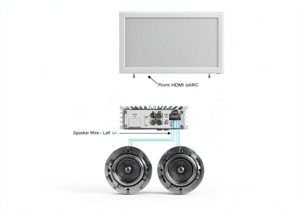 Sonance Amplifier HDMI eARC TV Audio Subwoofer Output-6