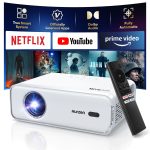 Aurzen Smart Projector WiFi Bluetooth Auto Focus 1080P-0