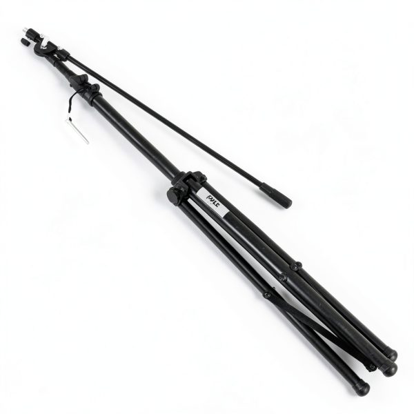 Pyle Heavy Duty Mic Stand Telescoping Boom Tripod Base-6