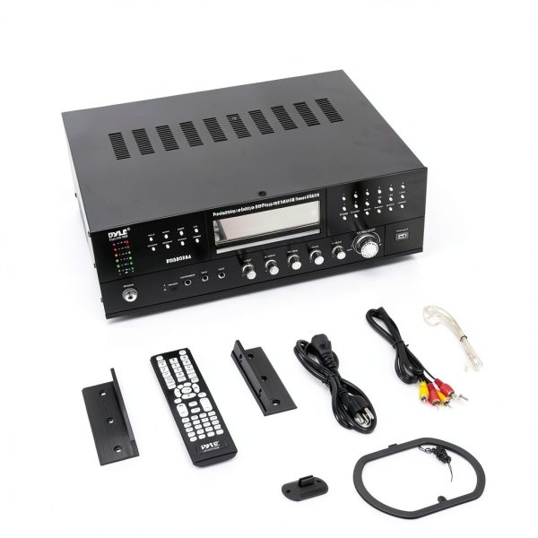 Pyle Home Theater Amplifier Bluetooth 4 Channel Receiver-5