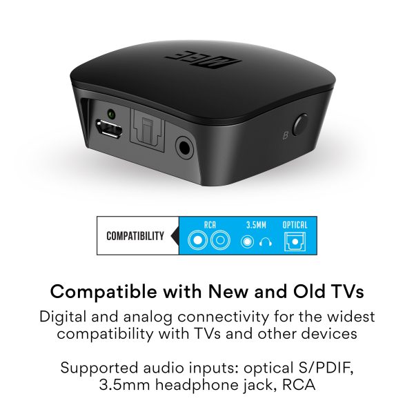 MEE audio Connect Wireless TV Headphone System Bluetooth-3