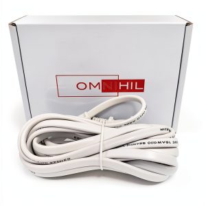 OMNIHIL White 10FT AC Power Cable for Arris Surfboard SVG2482AC Docsis-0