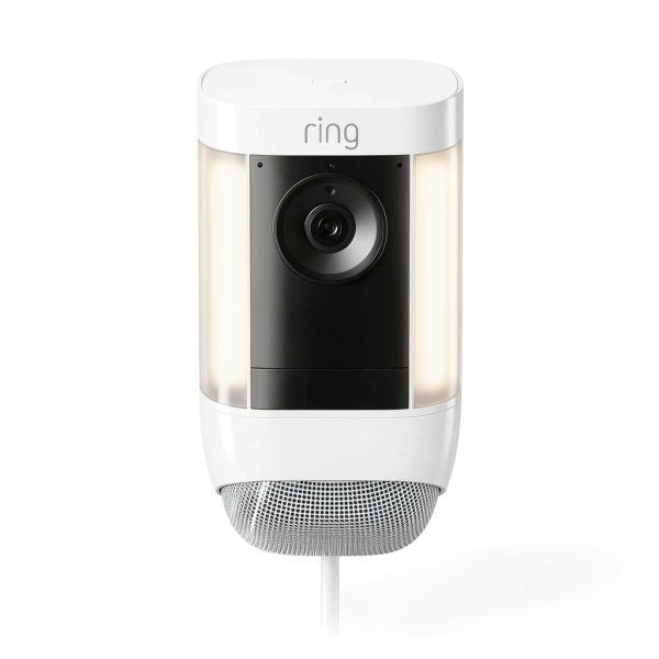 Spotlight Cam Pro 2K Security Camera Shop Black White-9