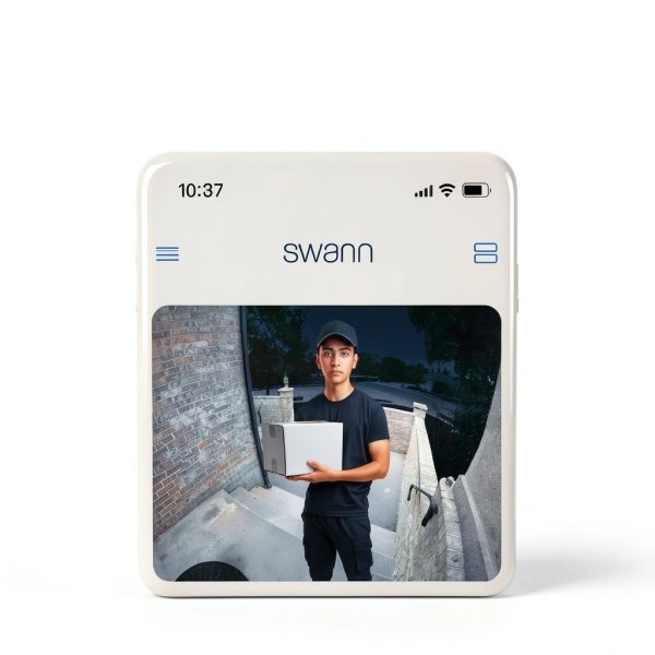 Swann EVO HD Wi-Fi Video Doorbell Black-6