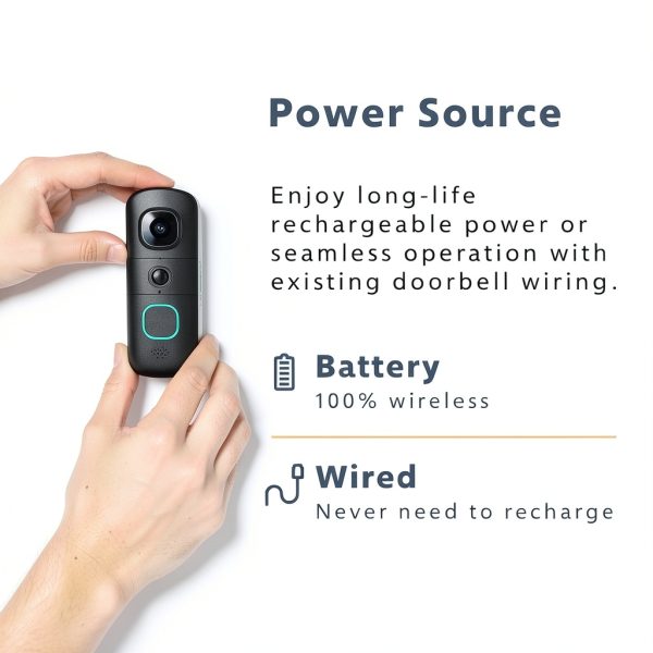Swann EVO HD Wi-Fi Video Doorbell Black-7