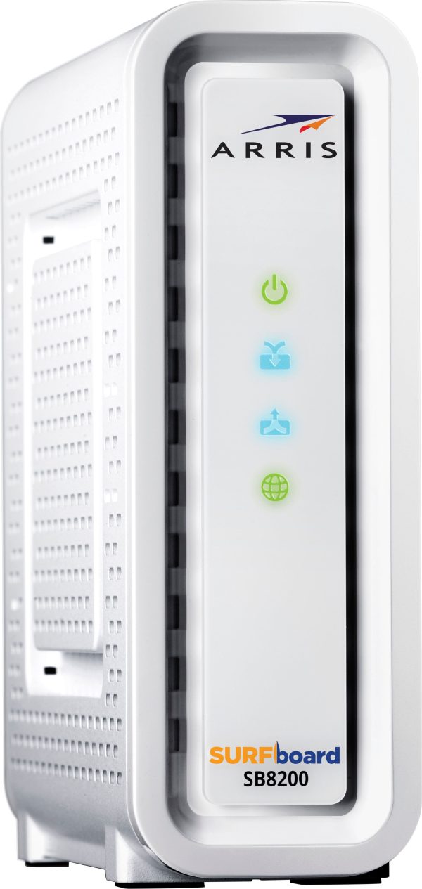 ARRIS SURFboard SB8200 DOCSIS 3.1 Cable Modem White Gigabit Ethernet-1