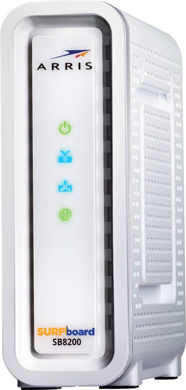 ARRIS SURFboard SB8200 DOCSIS 3.1 Cable Modem White Gigabit Ethernet-2